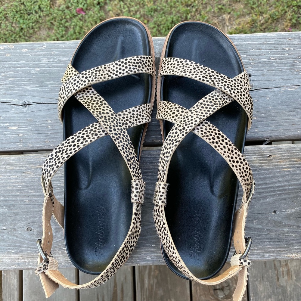 Madewell Aubrey Sandals Sz 11 NWOT